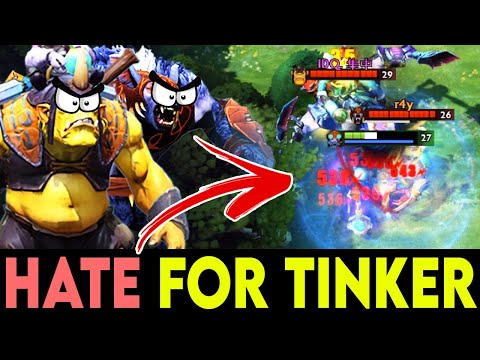 Reason Why Everybody Hates Tinker - WTF 3 Mid Early Fights For Stacks || EsKobar Satisfying Tinker