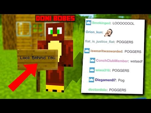 So Doni Bobes Trolled my Minecraft Livestream...