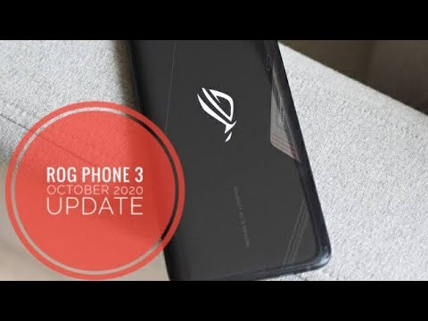 ASUS ROG 3 LATEST UPDATE (OCTOBER 2020)