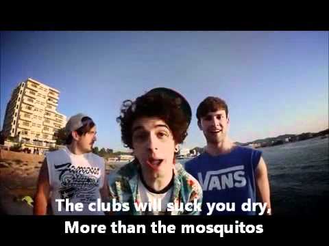 The Midnight Beast - Pizza In Ibiza (Video + Lyrics On Screen)