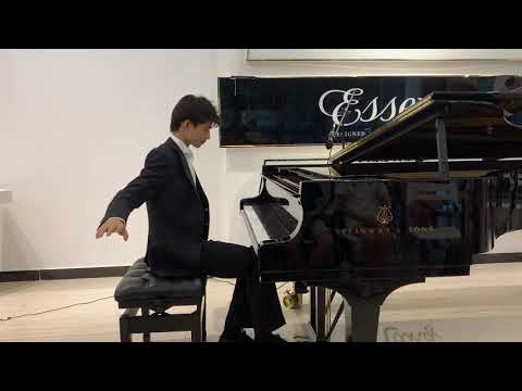 Paul Ji (15 years old) plays Badarzewska-Baranowska: The Maiden's Prayer, Op. 4