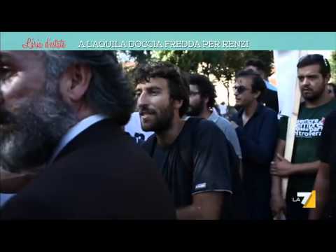 A L'Aquila doccia fredda per Renzi