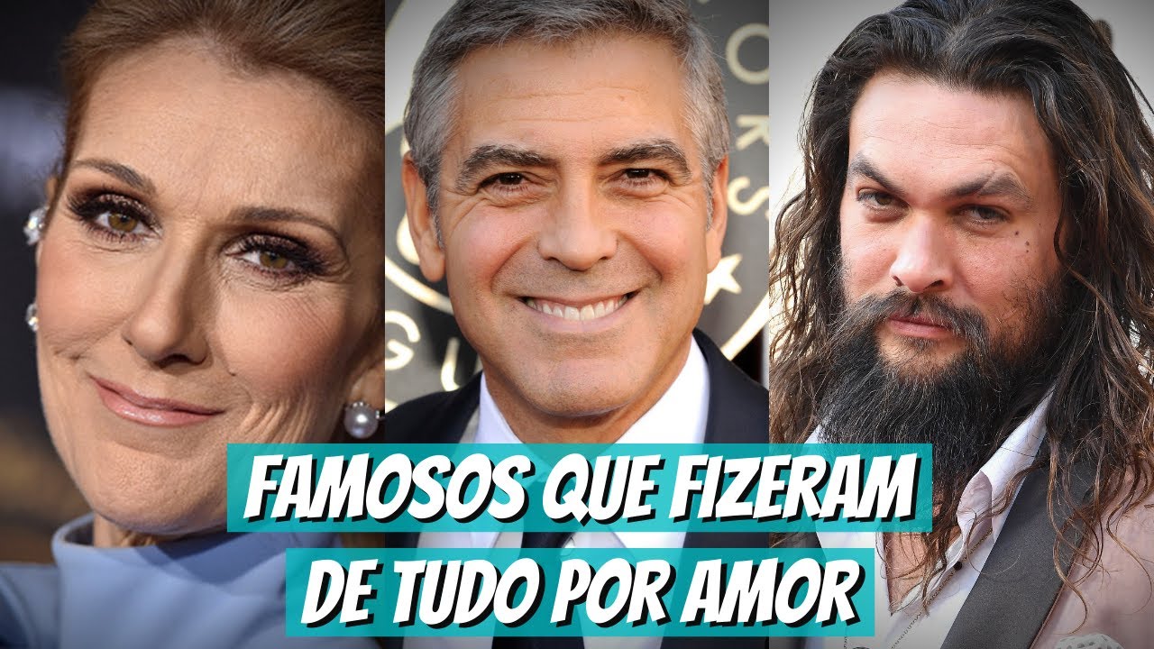 3 famosos que fizeram de tudo por amor l Celebridades l VIX Icons