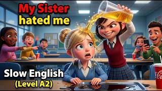 My Sister Hated Me… But I Still Saved Her 💔 | Slow English Story (A2)