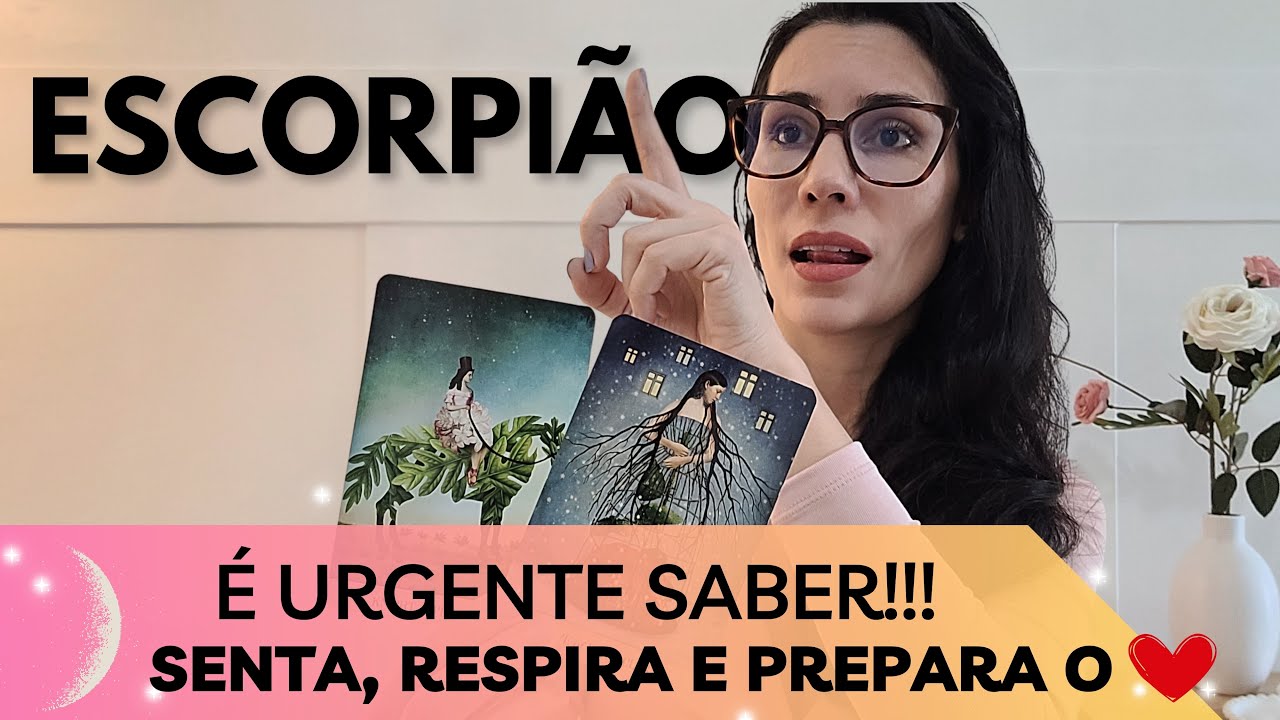 𝐄𝐒𝐂𝐎𝐑𝐏𝐈𝐀̃𝐎 ♏️2025•UMA NOTÍCIA QUE VAI TIRAR O FÔLEGO! É agora que acontece o que tava no teu destino