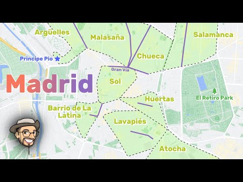 TOP 7 Madrid Neighborhoods plus a HIDDEN GEM