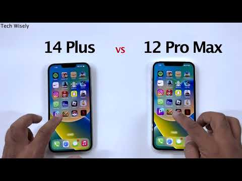 iPhone 14 Plus vs 12 Pro Max - SPEED TEST