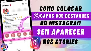 Como colocar Capas dos Destaques do Instagram sem Aparecer nos Stories