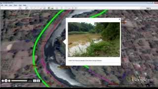 preview picture of video 'Plan Desain DD Sungai Madiun s/d Ponorogo Dengan Menggunakan Google Earth'