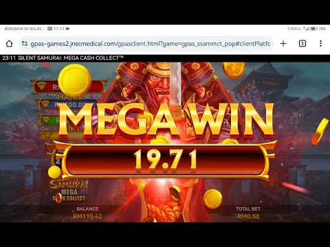 silent samurai mega cash collect big wun