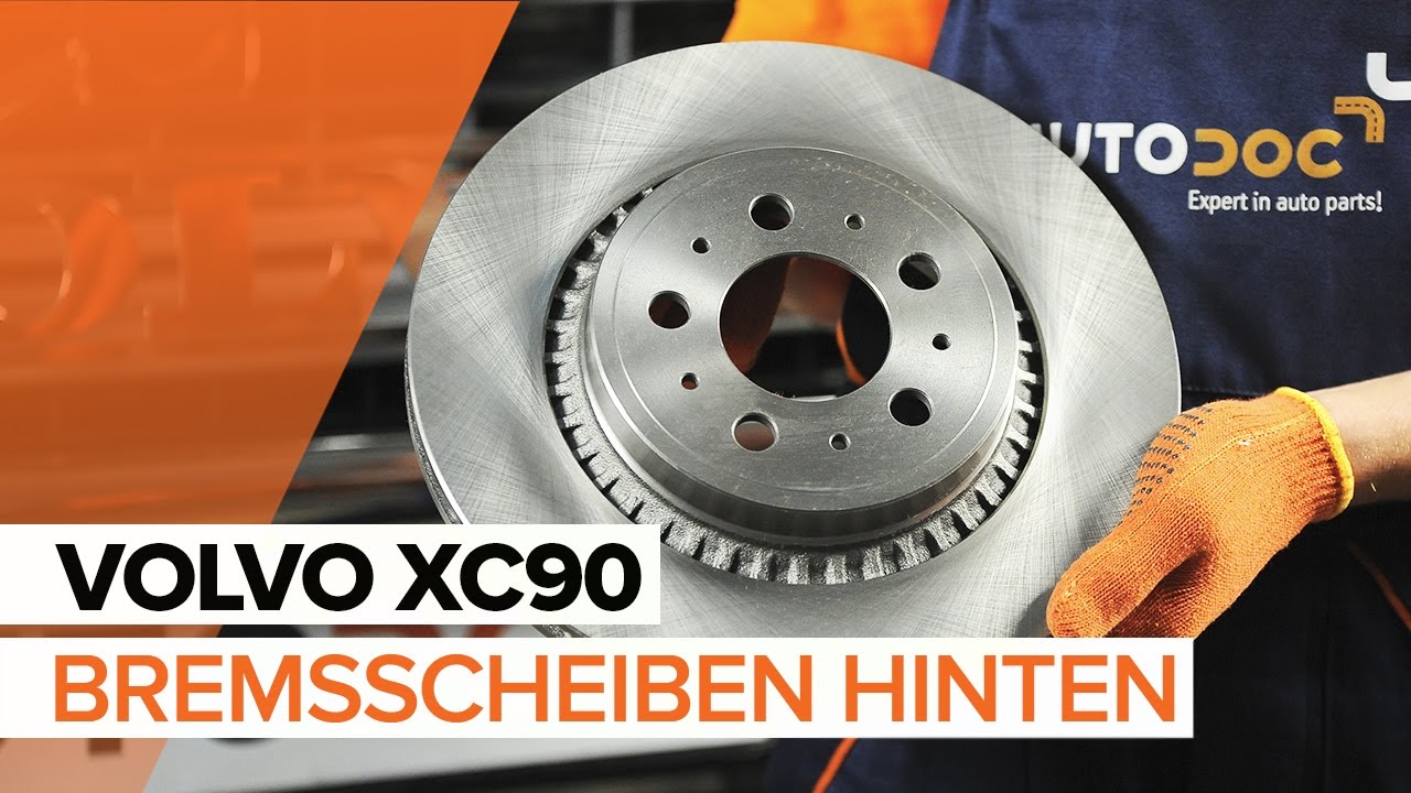 Bremsbeläge hinten selber wechseln: Volvo XC90 1 - Austauschanleitung