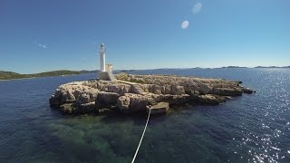preview picture of video 'Jezera Chorwacja wyspa Murter'