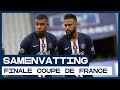 Hoofdrol Neymar en Mbappé in finale Coupe de France met publiek