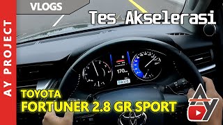 Download lagu Fortuner 2.8 GR-Sport 200 HP Acceleration Test | AY Project | Indonesia mp3