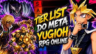 QUAL O MELHOR DECK DO FORMATO? TIER LIST YUGIOH RPG ONLINE!