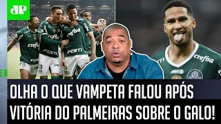 ‘Cara, eu me rendi! Para mim, o Palmeiras…’: Olha o que Vampeta falou após 1 a 0 contra Atlético-MG