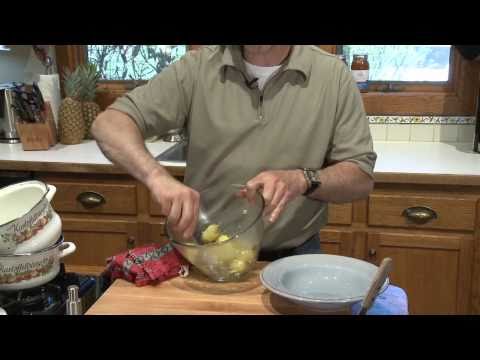 Baby Yukon Gold Potatoes w Spring Onions