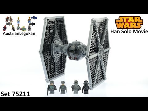 Vidéo LEGO Star Wars 75211 : Le TIE Fighter impérial