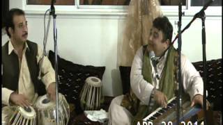 Afghan ghazal song  Mahboobullah Mahboob rafta rafta be to inak azmi raftan raftan ast