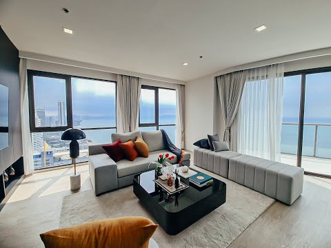 ขายเพนท์เฮาส์พัทยา ชั้น 38 ชั้นบนสุด Aeras Beachfront Jomtien – รูปที่ 2
