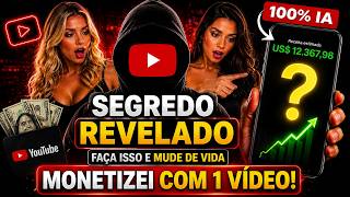 NOVA TENDÊNCIA: CRIE ESSE NOVO CANAL DARK DE POLITÍCA COM IA PARA MONETIZAR EM 1 DIA