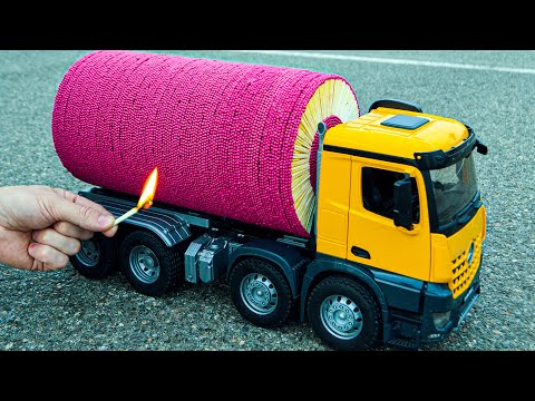 🚀Jet-Truck Shockwave Engine Vehicles Experiments🚀