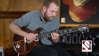 Video thumbnail for 2018 PRS Santana Retro Orange Tiger 10 Top | Guitar Demo by Ten Guitars TV