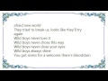 Atrocity - Wild Boys Lyrics
