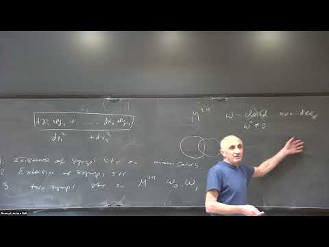 Which manifolds are symplectic? - Yakov Eliashberg