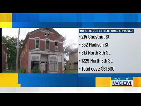 Council approves demolition of Fix or Flatten properties