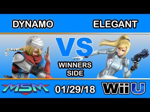 MSM 131 - Dynamo (Sheik) Vs. BSD | Elegant (Zero Suit) Winners Side - Smash 4