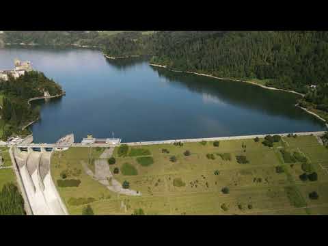 Niedzica Zamek - Zapora Wodna Niedzica - 2020 - Hyperlapse -  DJI AIR 2