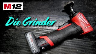 Stall Testing The New Milwaukee M12 FUEL™ 1/4" Right Angle Die Grinder (3485-20) Cordless Power Tool