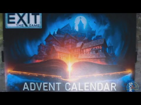 Review Exit The Game Advent Calendar The Hunt for the Golden Book