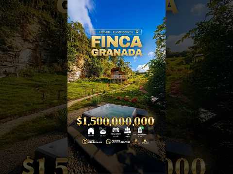 ¡EXPECTAGULAR FINCA EN VENTA EN GRANADA CUNDINAMARCA!