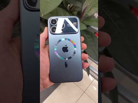 Стеклянный чехол для iPhone 12 Pro (Graphite Black) - фото 1 - id-p2417623398