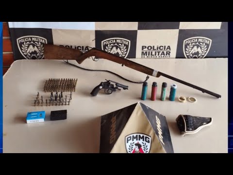 PM prende suspeito de homicídio em Bonito de Minas