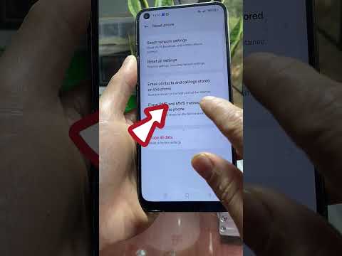Earse SMS Stored On the Oppo Phone