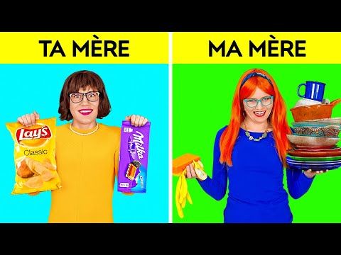 TA MÈRE VS MA MÈRE || Moments Comiques en Famille ! Riches Contre Pauvres Par 123 GO! BOYS