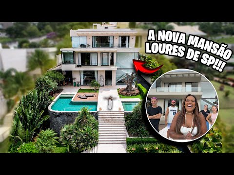 THE NEW LOURES MANSION IN SÃO PAULO!!! (tour part 1)