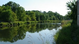 preview picture of video 'Speed River Hespeler Millpond & Dam, Cambridge Ontario'