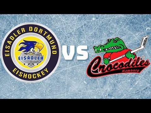 Highlights I Testspiel Eisadler Dortmund - Crocodiles Hamburg 28.09.24