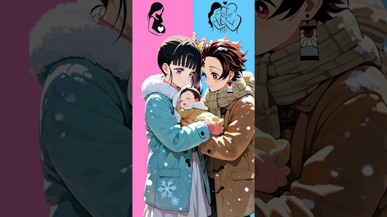 New Angel Arrived in the Demon Slayer Family 😇 #demonslayer #anime #animeedit #editing