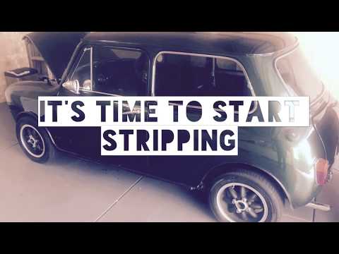 Ep2 - 1967 Mk1 Classic Mini Restoration - Starting the stripdown