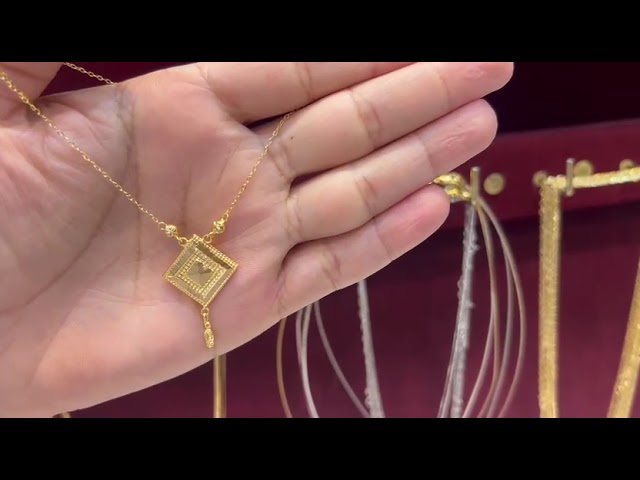 عقد كرسي جابر ذهب عيار 21