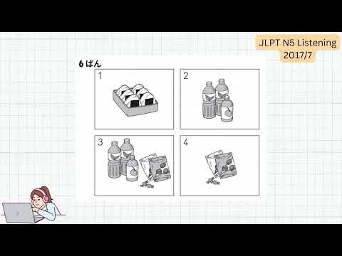 LUYỆN NGHE | ĐỀ LUYỆN NGHE HIỂU JLPT N5 (CHOUKAI)