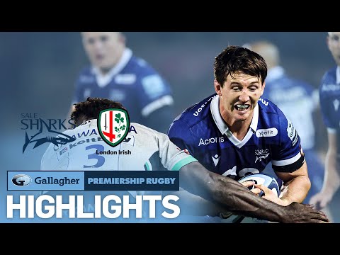 Sale v London Irish  - HIGHLIGHTS | Impressive Bonus Point Win! | Gallagher Premiership 2022/23