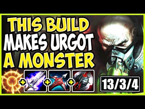THIS BUILD MAKES URGOT A MONSTER! WTF IS THIS? 💀 INSTANT DEATH 💀 TOP Urgot vs Tryndamere S9 Gameplay