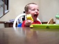 Baby Laughing At Corn