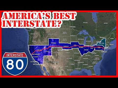 Why Interstate 80 is THE BEST Cross Country Interstate | Driving San Francisco to New York on I-80